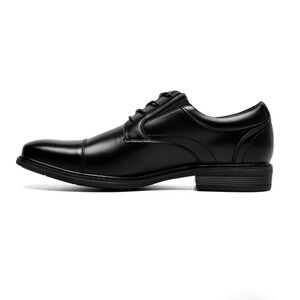Nunn Bush Cap Toe‎ Oxford Mens Black Lace Up Dress Shoes Size 12